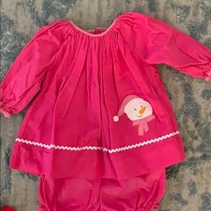 Christmas outfit baby girl